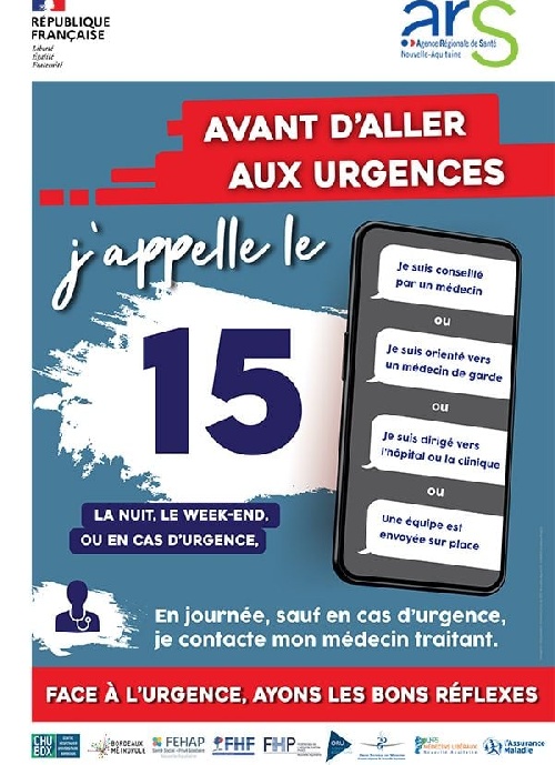 fermeture temporaire des urgences - Nuit du 31 mars 2026